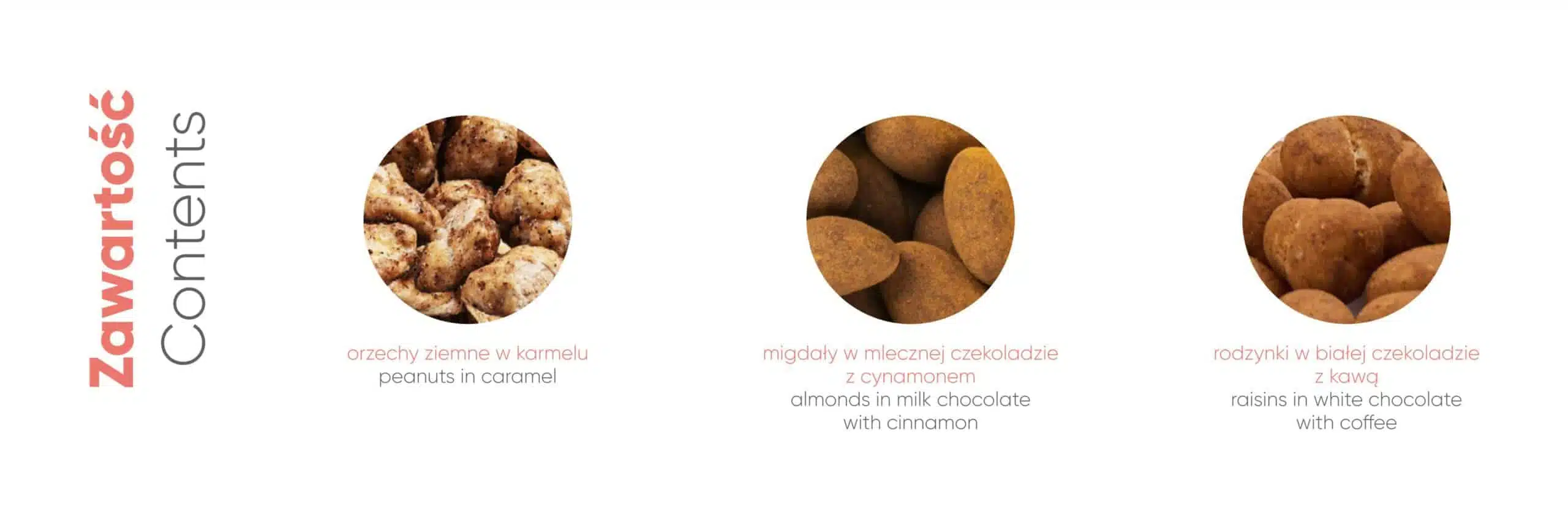 Obrazek przedstawiający słodycze reklamowe: Bakalie såodkie trio