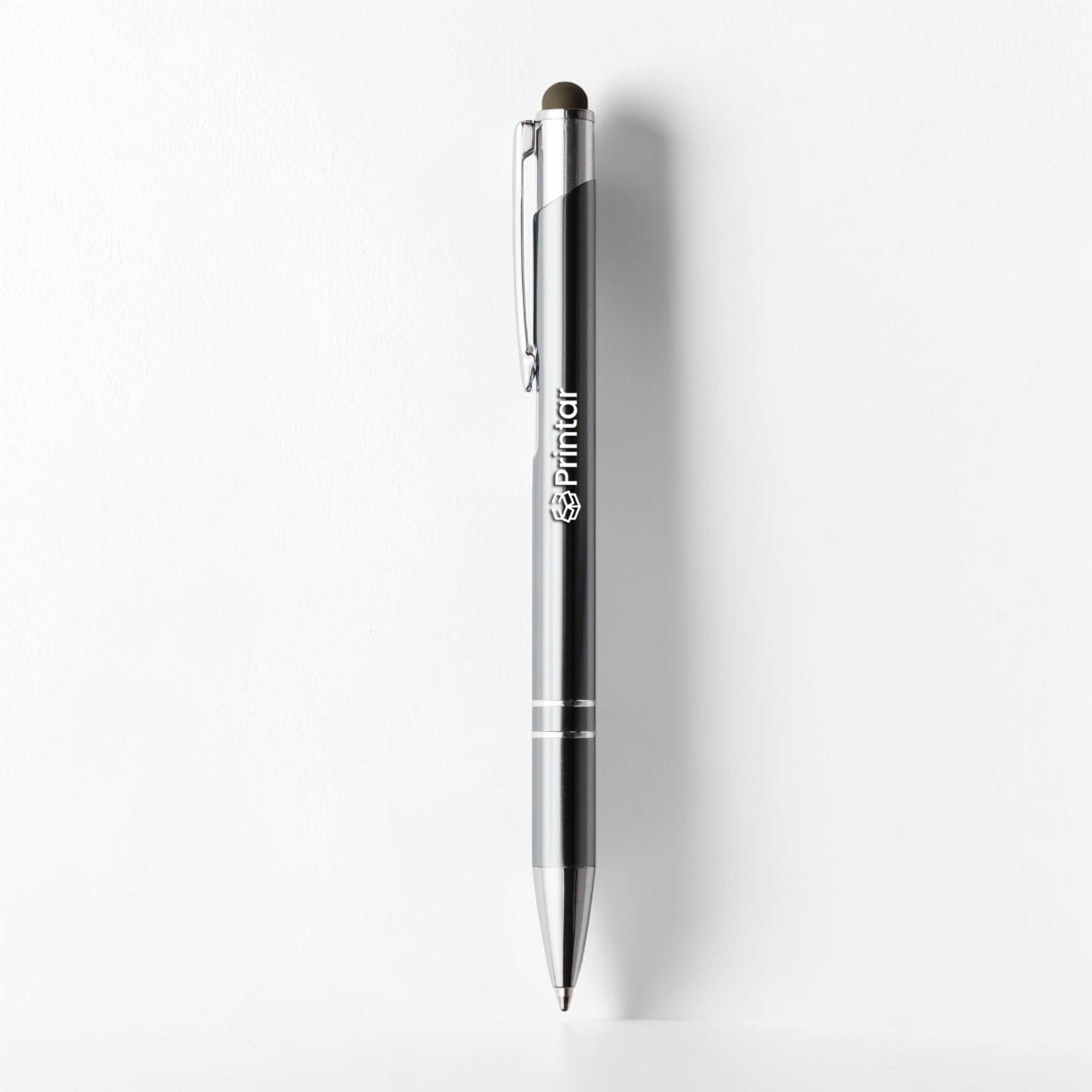 Długopis Cosmo Touch Pen_szary z grawerem Długopis-Cosmo-Touch-Pen_szary-z-grawerem