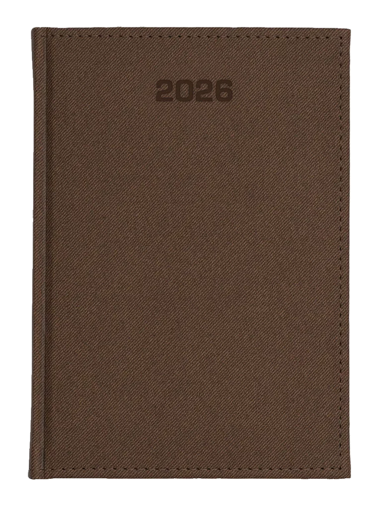 Kalendarz książkowy B5 tygodniowy Denim KAL-KSIA-DENIM-B5-TYGODNIOWY