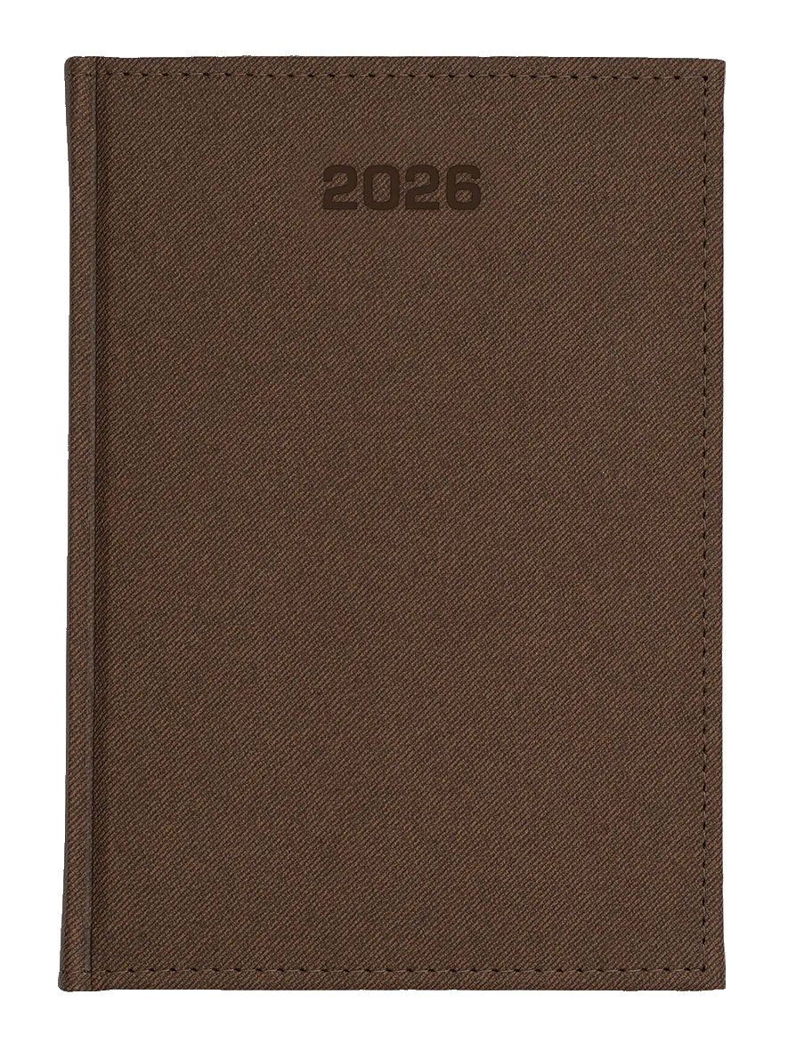 Kalendarz książkowy B5 tygodniowy Denim KAL-KSIA-DENIM-B5-TYGODNIOWY