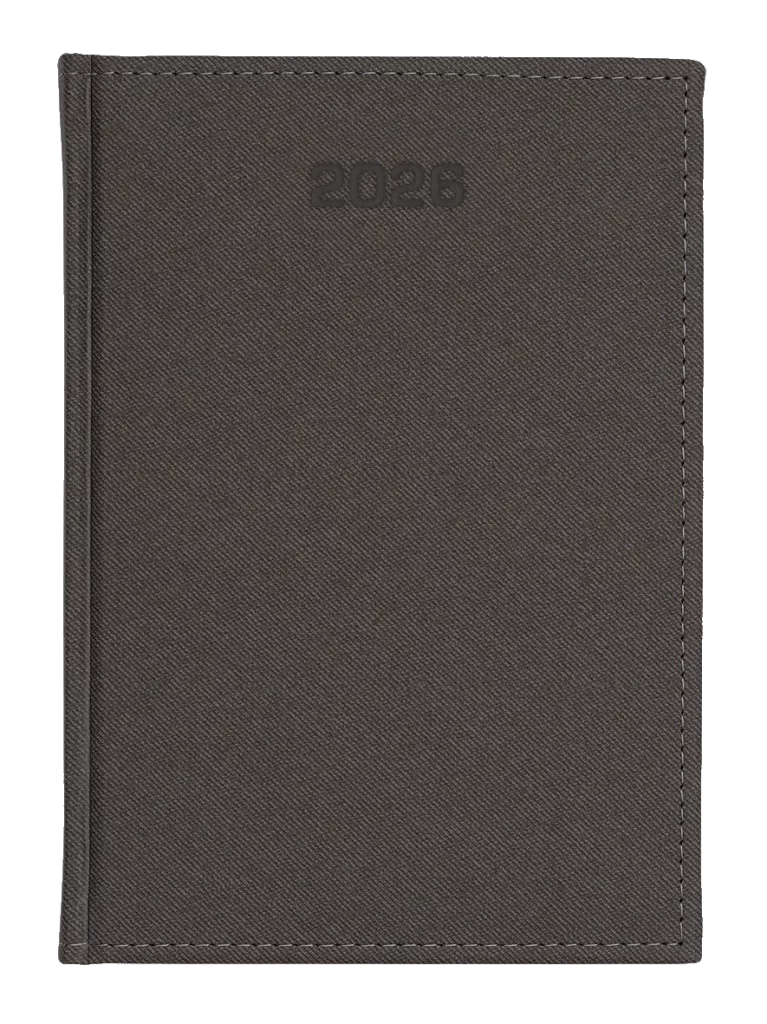 Kalendarz książkowy A4 tygodniowy Denim KAL-KSIA-DENIM-A4-TYGODNIOWY