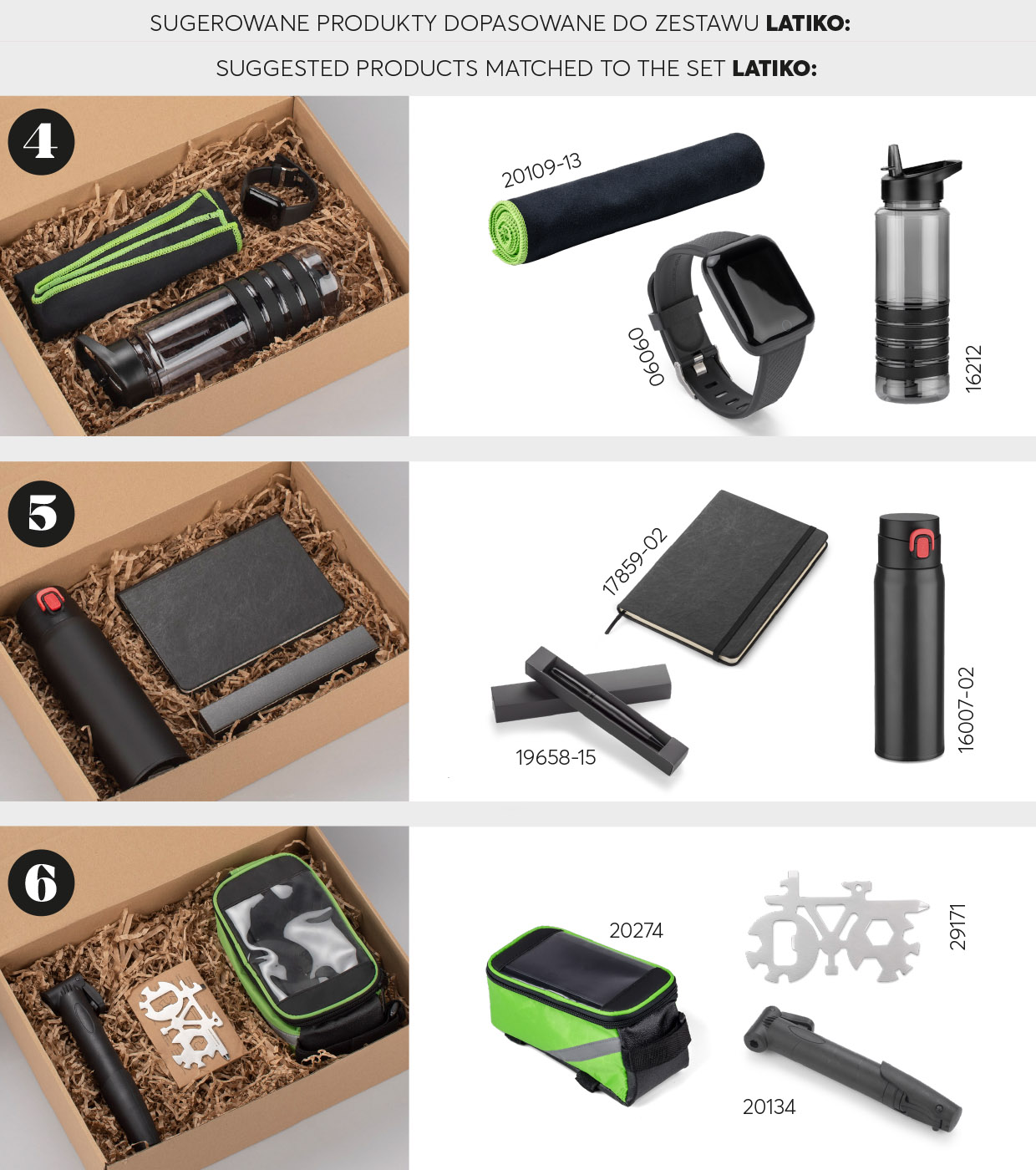 Zestaw do pakowania LATIKO - "M" P001635A