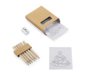 Kredki z kolorowanką SANTI P044946A AS-08134