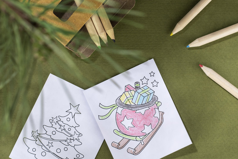 Kredki z kolorowanką SANTI P044946A