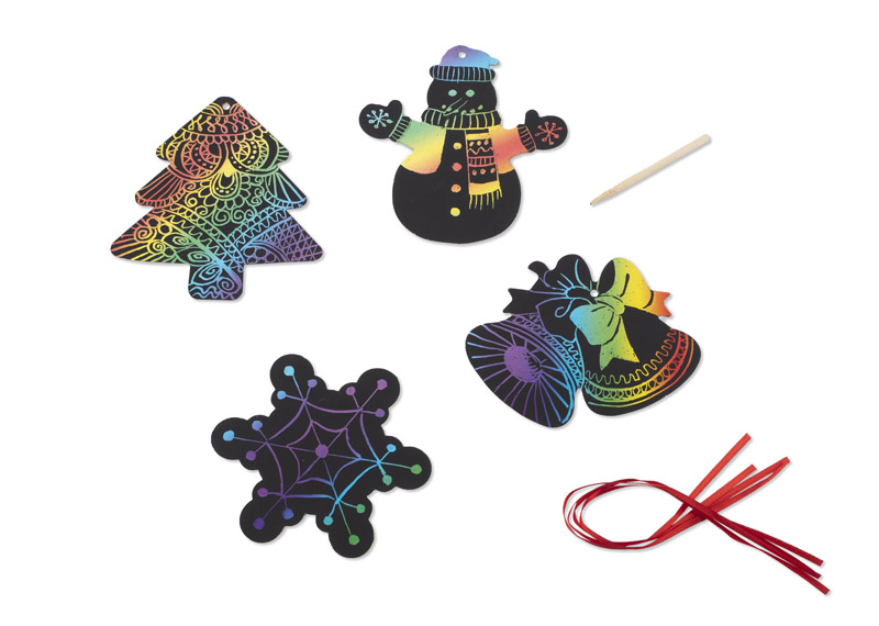 Zestaw zawieszek do zdrapywania DEKOR P043910A