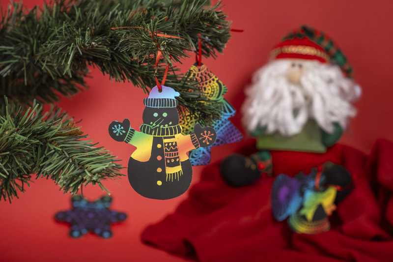 Zestaw zawieszek do zdrapywania DEKOR P043910A