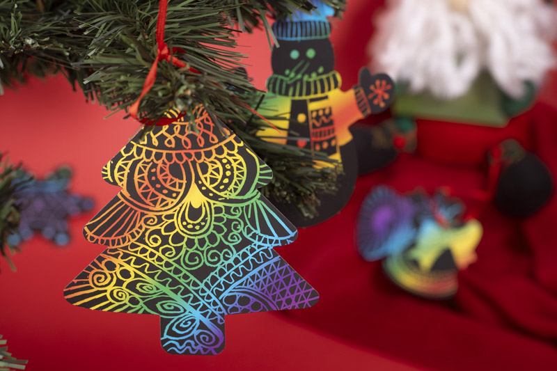 Zestaw zawieszek do zdrapywania DEKOR P043910A