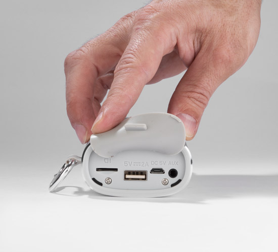 Głośnik bezprzewodowy z power bankiem SOUND 4000 mAh P050468A