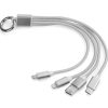 Kabel USB 3 w 1 TAUS P001809A srebrny