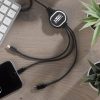 Kabel USB 3 w 1 LUX P001825A