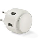 Ładowarka sieciowa USB z lampką nocną NOTTO P001840A