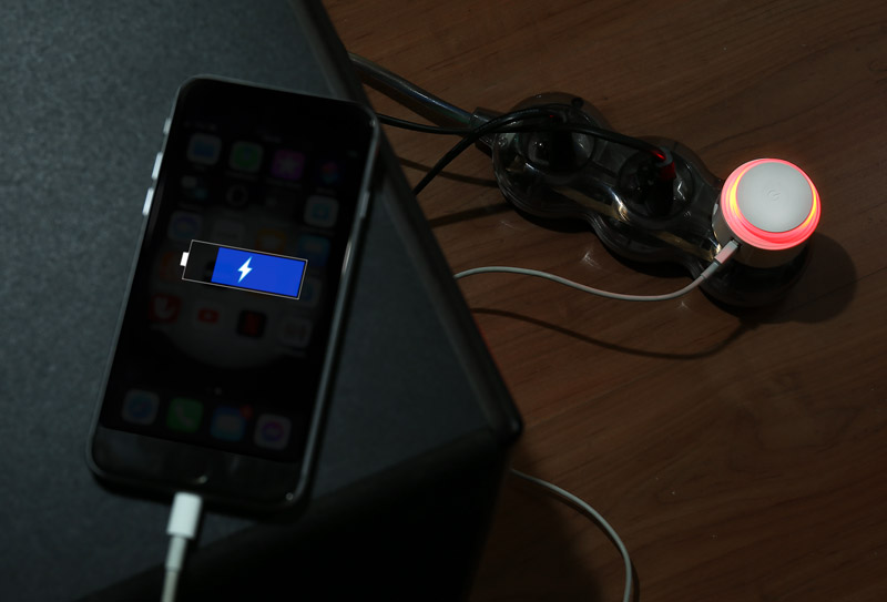 Ładowarka sieciowa USB z lampką nocną NOTTO P001840A