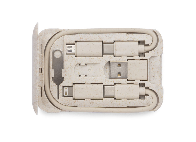 Stojak do telefonu z kablami do ładowania OLIN P041501A