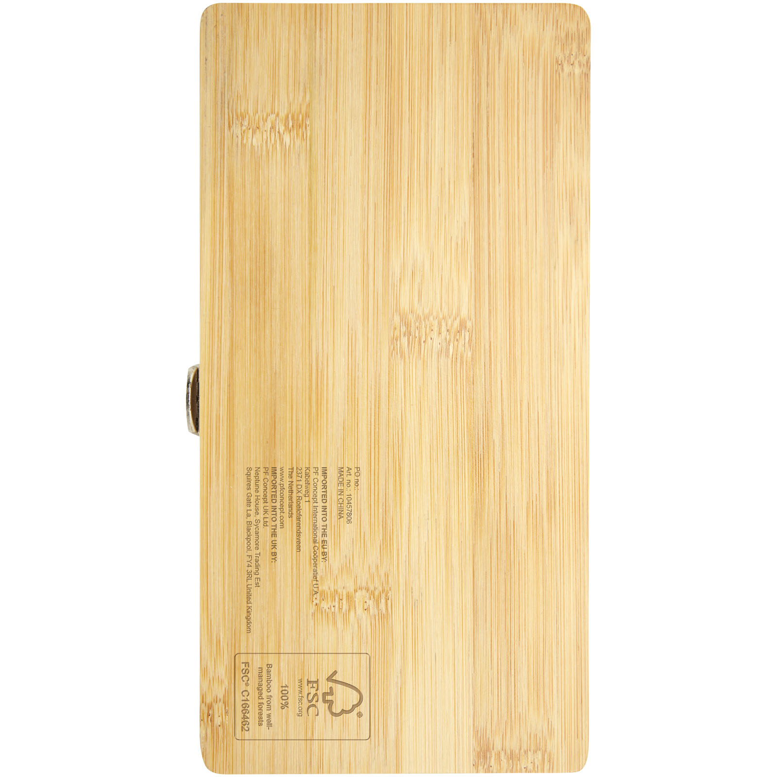 Rivet 19-częściowy zestaw narzędzi z bambusa/tworzyw sztucznych pochodzących z recyklingu P076863C