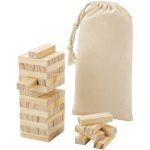 Jumble gra polegająca na przewracaniu drewnianej wieży P099947C