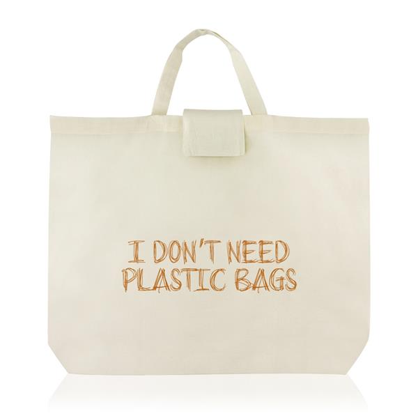 105g 100% Bawełniana składana torba na zakupy / Cotfold P090684P