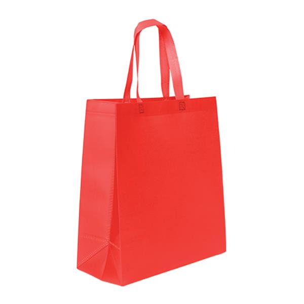Laminowana torba non-woven 110g / Lamibag P090754P czerwony