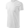 Koszulka unisex Heavy V-neck P027970F biały