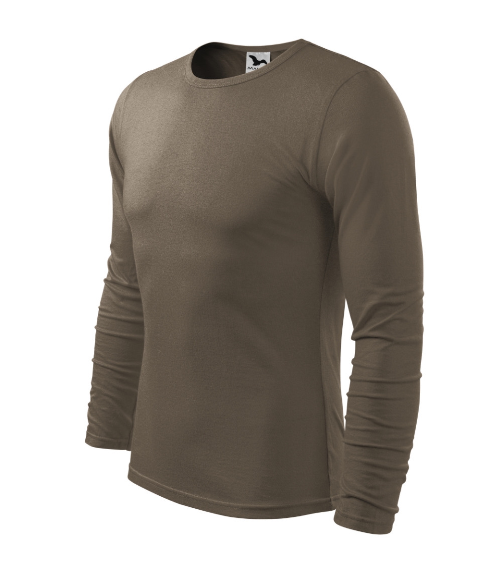 Koszulka męska Fit-T LS P025055F army