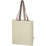 Rainbow torba na zakupy o pojemności 5 l z bawełny z recyklingu o gramaturze 180 g/m² P075607C