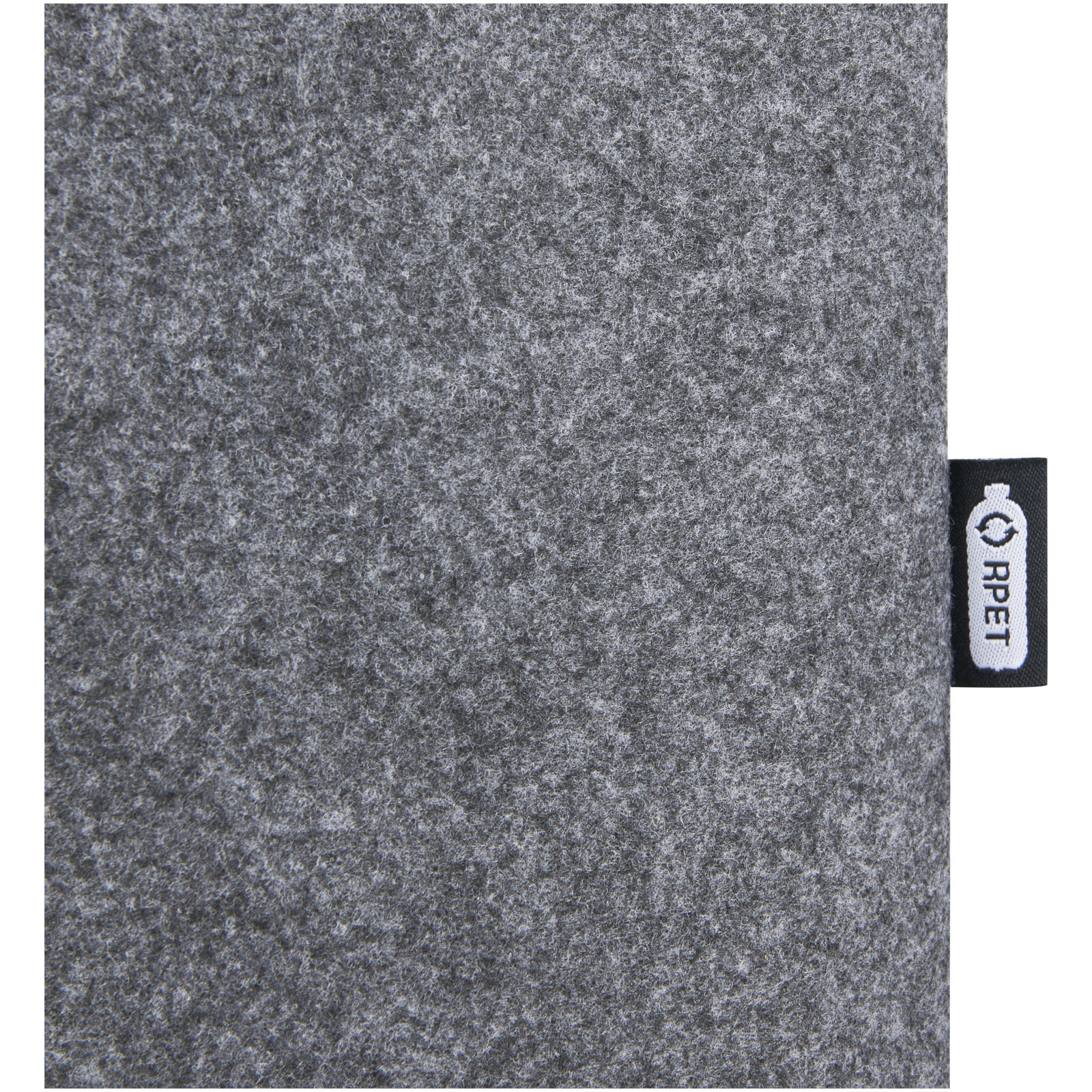 Felta torba z długimi uchwytami z filcu z materiałów z recyklingu z certyfikatem GRS z szerokim dnem o pojemności 12 l P076229C