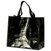 Torba na zakupy laminowana 120 g PP / Marketbag P090403P czarny