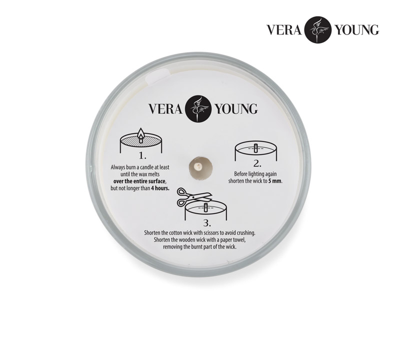 Świeca sojowa 170g - Plum & Patchouli - VERA YOUNG P056248A