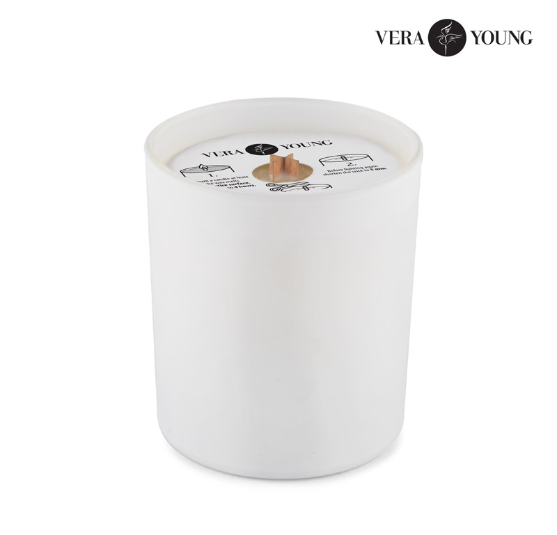 Świeca sojowa 220g - Library - VERA YOUNG P056249A