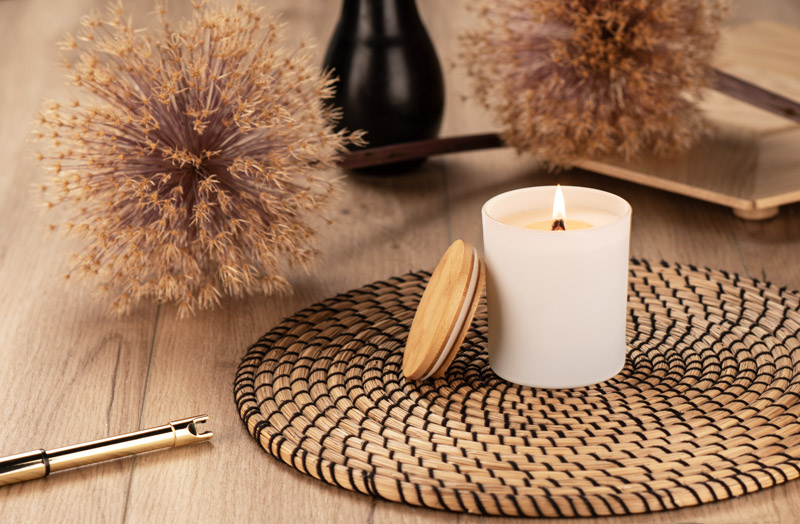 Świeca sojowa 220g - Library - VERA YOUNG P056249A