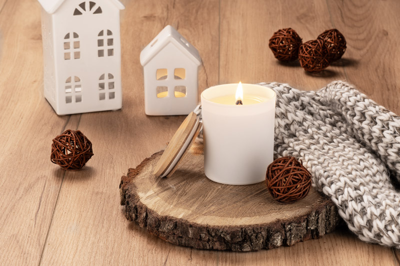 Świeca sojowa 220g - Library - VERA YOUNG P056249A