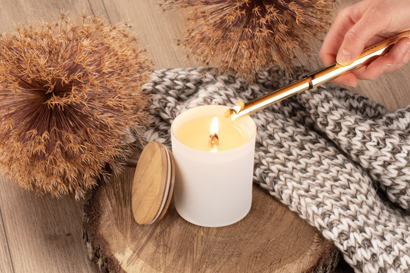 Świeca sojowa 220g - Library - VERA YOUNG P056249A