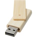 Pamięć USB Rotate o pojemności 4GB wykonana z bambusa P074996C