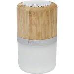Bambusowy głośnik Bluetooth® Aurea z podświetleniem P073569C