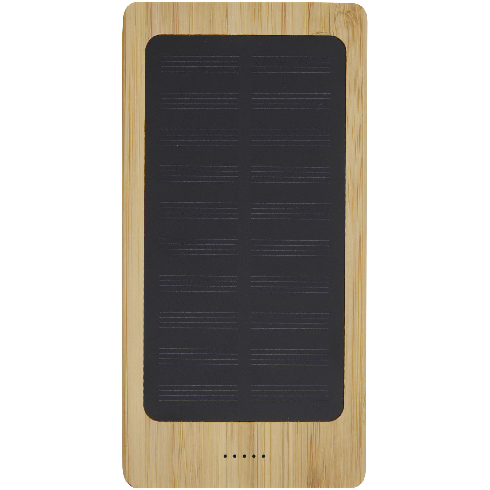 Alata 8000 mAh bambusowy powerbank z ogniwami słonecznymi P075239C 2 Alata 8000 mAh bambusowy powerbank z ogniwami słonecznymi P075239C