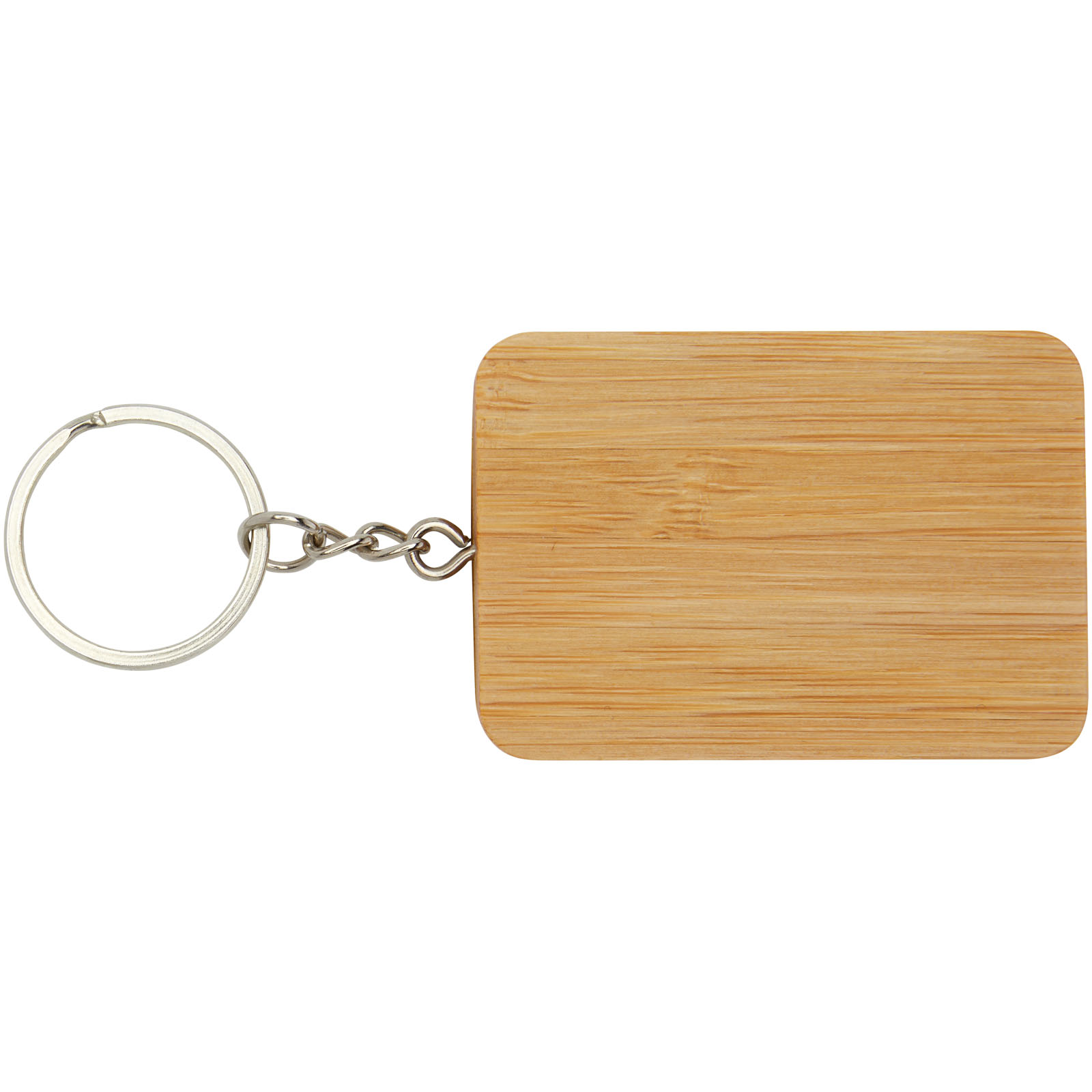 Reel chowany kabel do ładowania 6 w 1 w formie bambusowego breloka P076703C