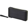 Soldy powerbank solarny o pojemności 10 000 mAh z dynamem wykonany z tworzyw sztucznych pochodzących z recyklingu z certyfika P076870C