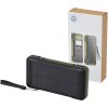 Soldy powerbank solarny o pojemności 10 000 mAh z dynamem wykonany z tworzyw sztucznych pochodzących z recyklingu z certyfika P076870C