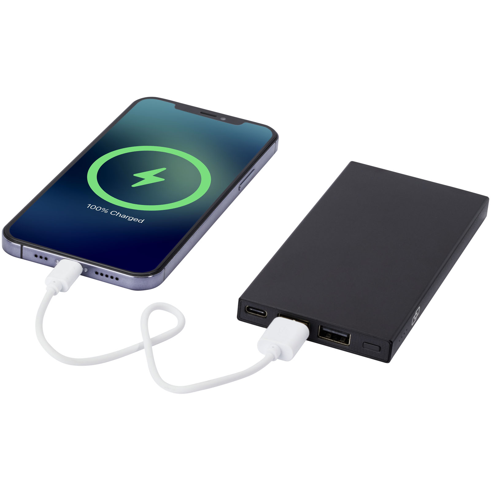 Connect powerbank o pojemności 5000 mAh z aluminium pochodzącego z recyklingu P076872C