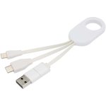 Troop kabel do ładowania 4 w 1 z tworzyw sztucznych pochodzących z recyklingu P098859C