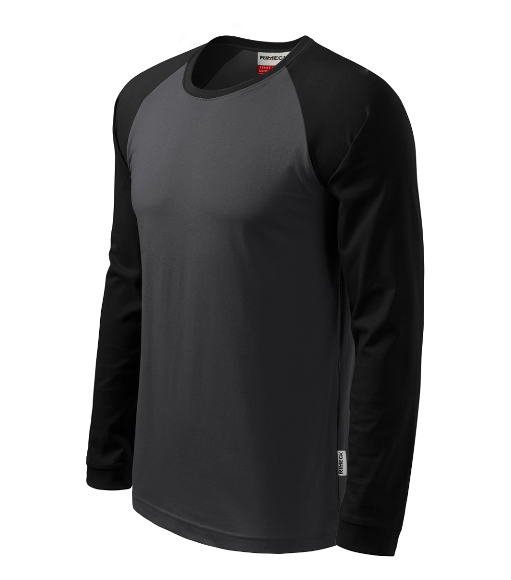 Koszulka unisex Street LS P028976F ebony gray