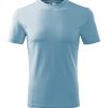 Koszulka męska Classic New P022568F błękitny Koszulka męska Classic New P022568F błękitny