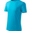 Koszulka męska Classic New P022568F turkus Koszulka męska Classic New P022568F turkus