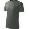 Koszulka męska Classic New P022568F ciemny khaki Koszulka męska Classic New P022568F ciemny khaki