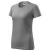 Koszulka damska Classic New P024462F ciemnoszary melanż