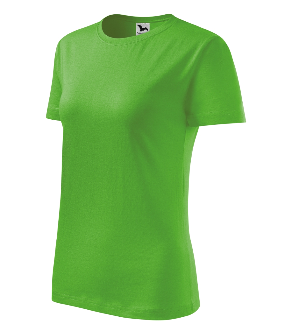 Koszulka damska Classic New P024462F green apple