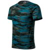 Koszulka unisex Camouflage P025394F camouflage petrol