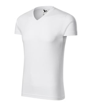 Koszulka męska Slim Fit V-neck P026426F MA-U146-W