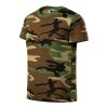 Koszulka dziecięca Camouflage P029275F camouflage brown