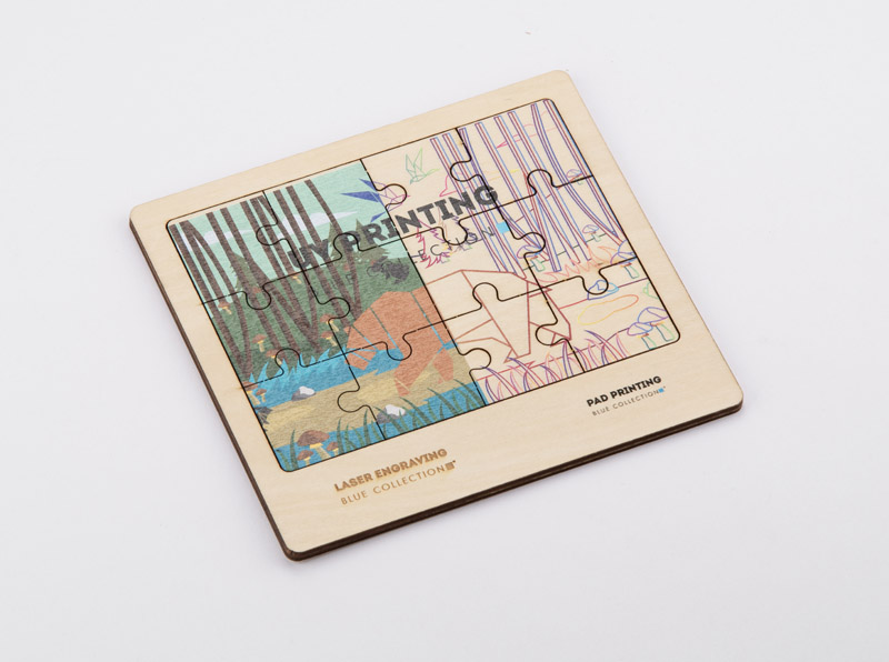 Puzzle drewniane WOODSY P067265A