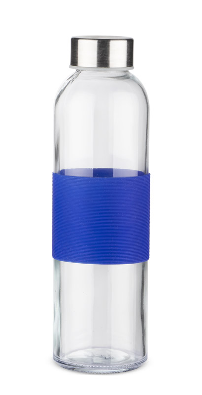 Butelka szklana GLASSI 510 ml P001887A niebieski